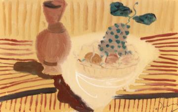 Still Life with a Carafe and Fruit Artwork by Andre Derain