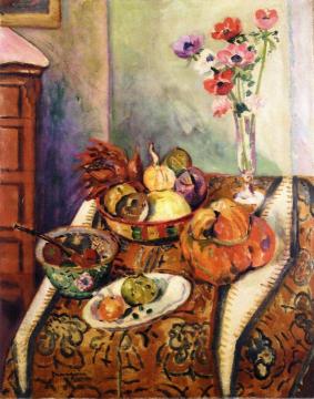 Decorative Fruit Artwork by Henri Manguin