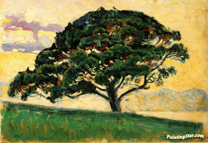 Pine St. Tropez Artwork by Paul Signac