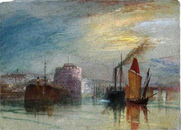 Le Havre, Tour de François Ier Artwork by Joseph Mallord William Turner
