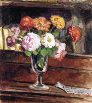 Still LIfe with Flowers Artwork by Albert André