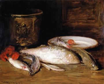 Still LIfe - Fish Artwork by William Merritt Chase