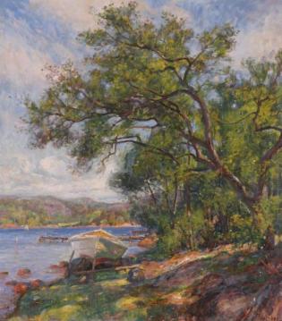 From Hankø Artwork by Thorolf Holmboe