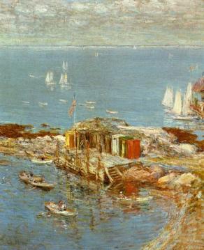 August Afternoon, Appledore Artwork by Frederick Childe Hassam