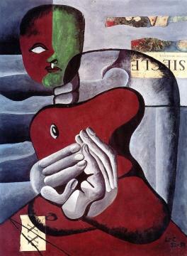 The Knitter Artwork by Charles Edouard Jeanneret