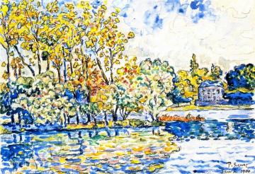 Samois Artwork by Paul Signac