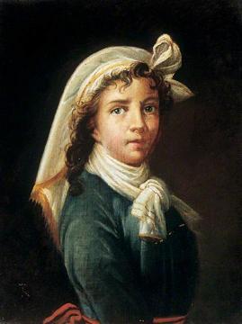 Young Woman Artwork by Elisabeth Vigee Le Brun