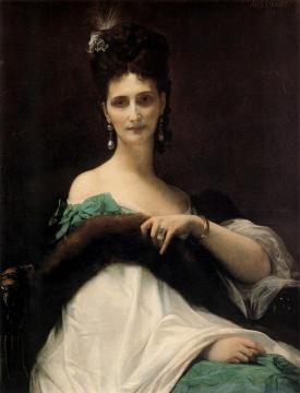 La Comtesse de Keller Artwork by Alexandre Cabanel
