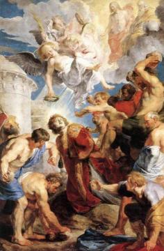 The Martyrdom of St. Stephen Artwork by Peter Paul Rubens