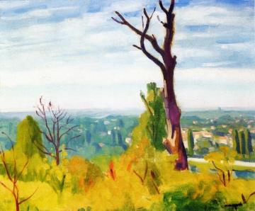 View from Chennevieres Artwork by Albert Marquet