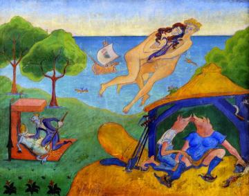 L'enlèvemenet Artwork by Paul Ranson