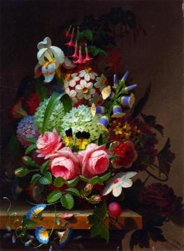 Floral Still Life Artwork by James C. Sharp