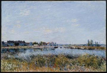 Saint-Mammes, Morning (Le Matin) Artwork by Alfred Sisley