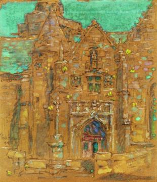 Brelevenez, Lannion, Cote du Nord, France Artwork by Frederick Childe Hassam
