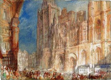 Rouen Cathedral Artwork by Joseph Mallord William Turner