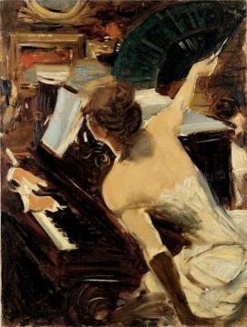 The Mondona Singer Artwork by Giovanni Boldini