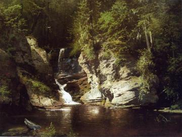 Woodland Pool, Newry, Maine Artwork by Herman Herzog