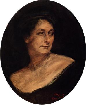 Portrait Of Anna Staal Artwork by Valentin Serov