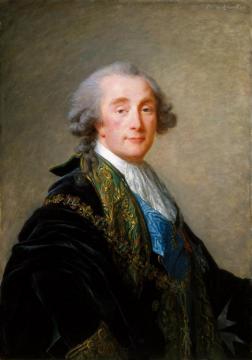 Portrait Of Alexandre Charles Emmanuel De Crussol-florensac Artwork by Elisabeth Vigee Le Brun