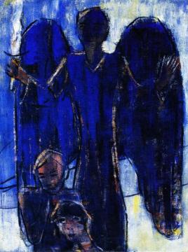 The Expulsion from Paradise Artwork by Christian Rohlfs