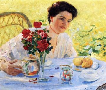 Five O'Clock Artwork by Guy Orlando Rose