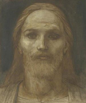 Head of Christ Artwork by John Dickson Batten