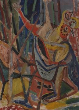 Troll I (Trollet (1), skisse til Oslo rådhus) Artwork by Aage Storstein