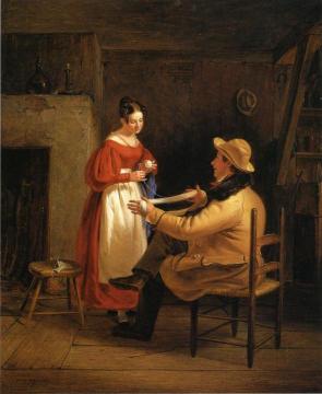 Courtship Artwork by William Sidney Mount