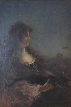 Allegory Of The Night Artwork by Alfred Stevens