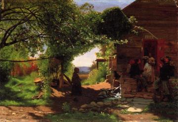 Union Soldiers Accepting a Drink Artwork by Eastman Johnson