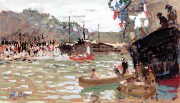 Nogent, July 14th Artwork by Pierre Eugène Montézin