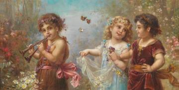 The Spring Of Life Artwork by Hans Zatzka