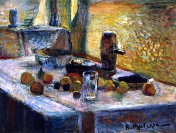First Orange Still Life Artwork by Henri Matisse