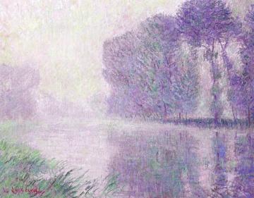 By the Eure Artwork by Gustave Loiseau