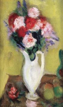 Vase of Flowers Artwork by Charles Camoin
