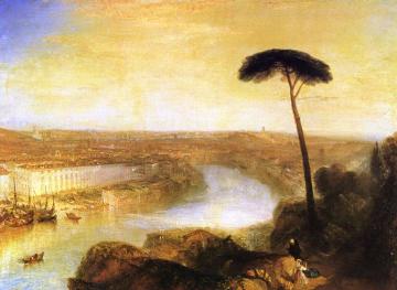 Rome from Mount Aventine Artwork by Joseph Mallord William Turner