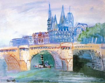 The Pont Neuf Artwork by Jean Dufy