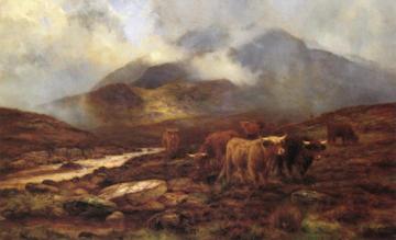 Highland Cattle Artwork by Louis Bosworth Hurt