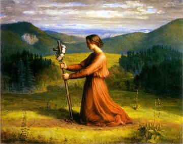 Poem of the Soul 18, Reality Artwork by Louis Janmot