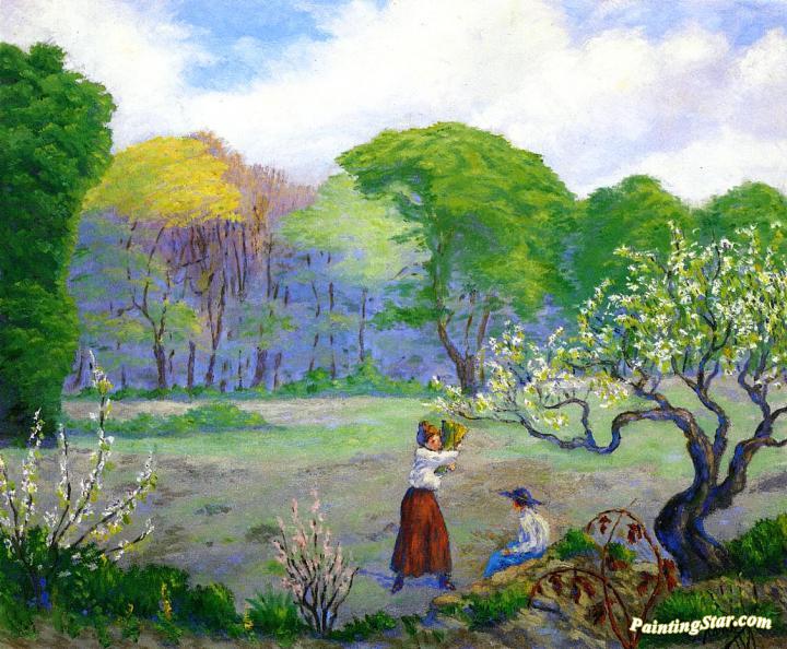 Picking Flowers Artwork by Paul Ranson