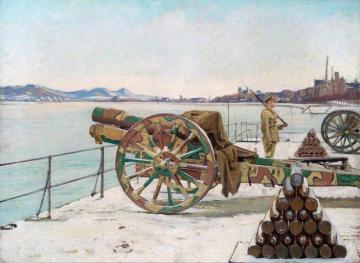 The Watch on the Rhine Artwork by William Rothenstein