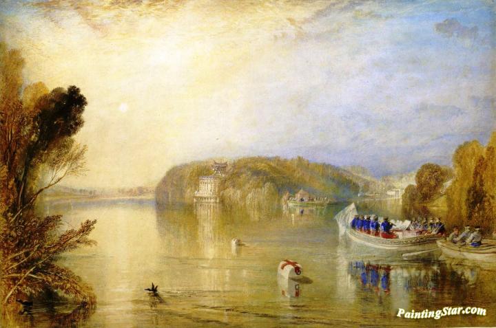 Virginia Water Artwork by Joseph Mallord William Turner