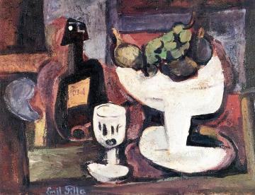 Still Life With Flowers Artwork by Emil Filla