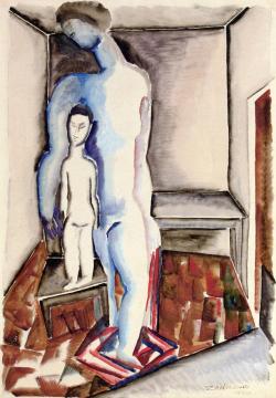 Figures Artwork by Ossip Zadkine