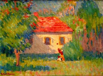 The LIttle Villa Artwork by Robert Bevan