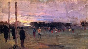 The National Game Artwork by Sir Arthur Streeton