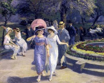 Sunday Afternoon In Union Square Artwork by John Sloan
