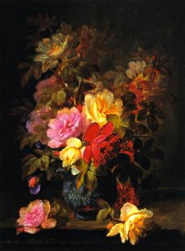 Roses Artwork by Raoul de Longpre