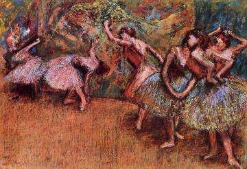 Ballet Scene Artwork by Edgar Degas