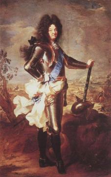 Portrait of Louis XIV Artwork by Hyacinthe Rigaud